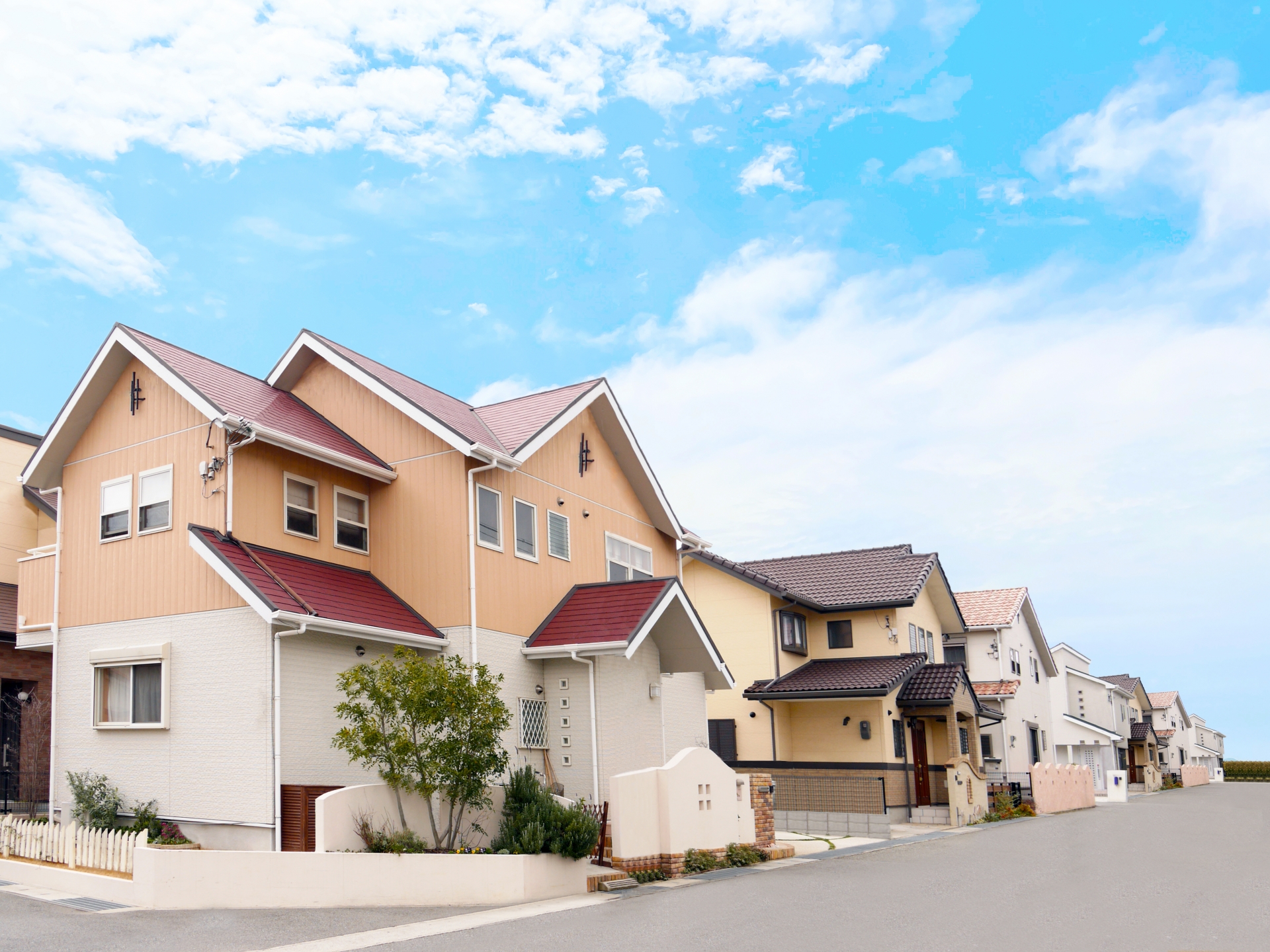 完成から時間が経った建売住宅