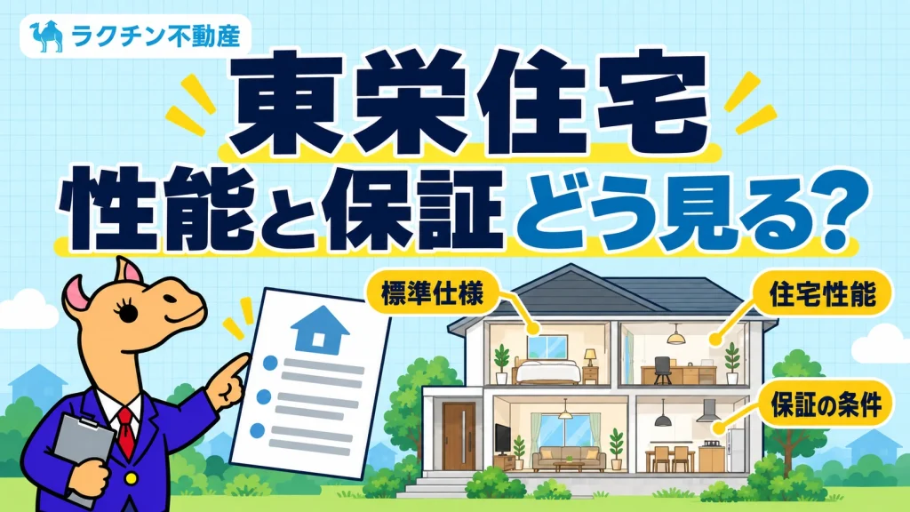 東栄住宅。性能と保証 どう見る？。標準仕様。住宅性能。保証の条件